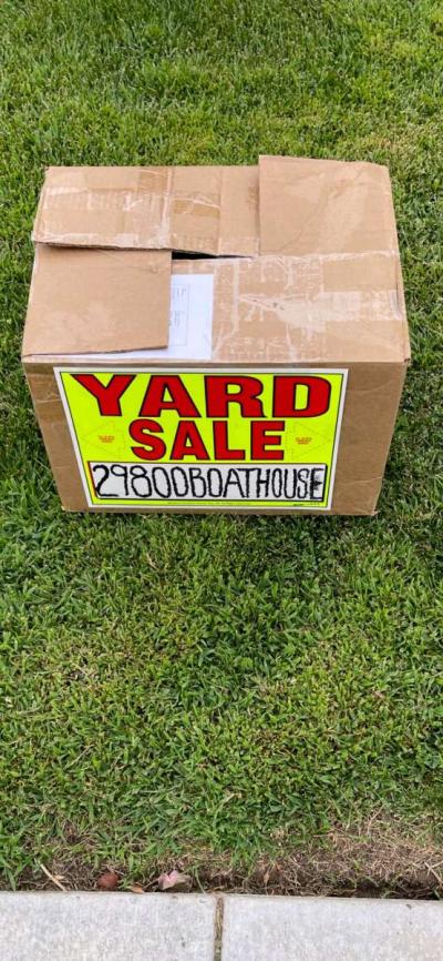Yard sale at 29800 Boathouse cv menifee ca On Oct 4 from 94 - Thumbnail 1