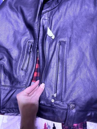 Harley Davidson leather riding jacket - Thumbnail 4