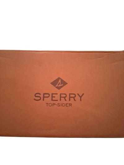 mens Sperry top sider boat shoes grey and black new in box - Thumbnail 6