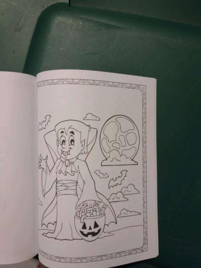 Halloween for kids coloring book - Thumbnail 2