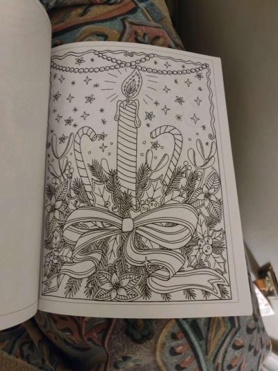 Christmas coloring book - Thumbnail 2