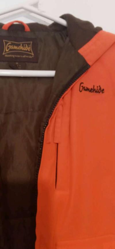 Youth Blaze Orange Insulated Bibs and Coat Medium - Thumbnail 4