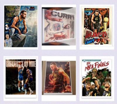 WARRIORS STEPH CURRY Sz 10 AND A HALF CHAMP RING AND POSTERS - Thumbnail 5