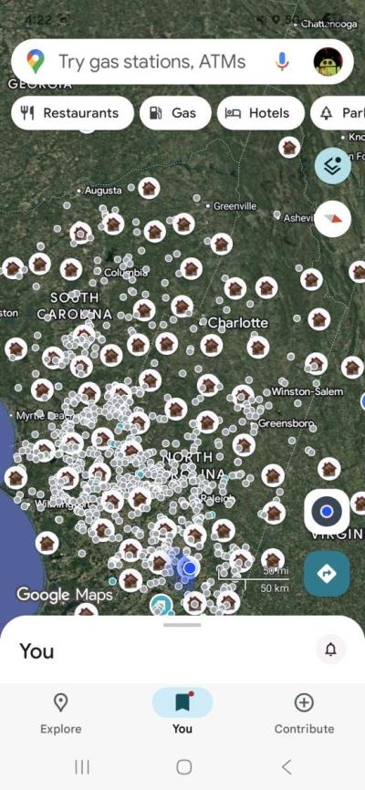 Urbex map for the Carolinas - Thumbnail 2