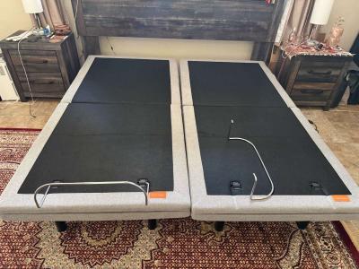 California King split adjustable base