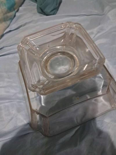 Vintage Glass Fruit Bowl - Thumbnail 2