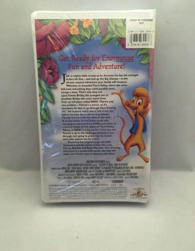 The Secret of NIMH  Sequel VHS 1994 used good condition see - Thumbnail 6