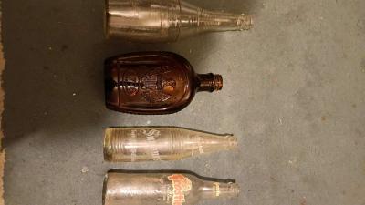 vintage bottles - Thumbnail 1