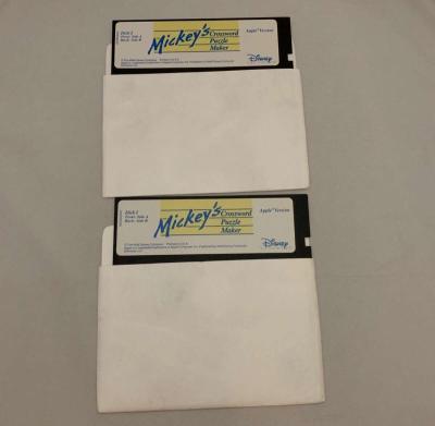 Disney Software Mickeys Crossword Puzzle Maker  User Guide U - Thumbnail 3