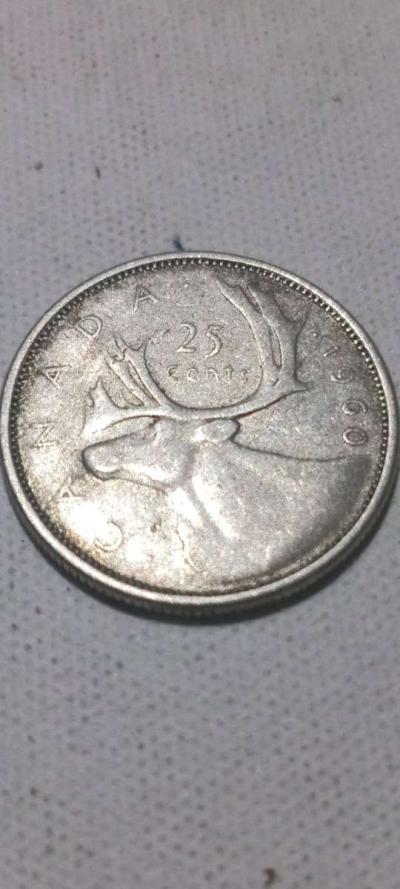 SILVER CANADIAN QUARTERS - Thumbnail 3
