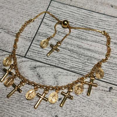 Jewelry Bracelet 18k Gold over Sterling Silver 925 - Fullerton, California