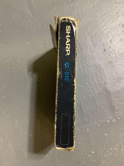 Vintage Open Box Sharp Scientific Calculator EL512 - Thumbnail 4