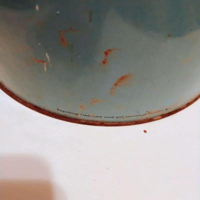 vintage dont litter promo 1970s Pepsi cola metal trash can - Thumbnail 3