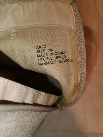 Arlo Peeptoe Suede Bootie with Fringe Accents size 7M - Thumbnail 5