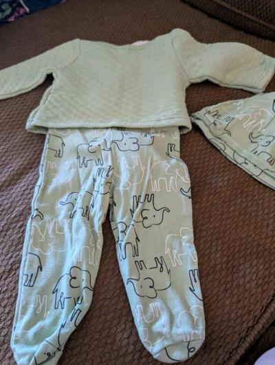 5 Piece infant elephant outfit - Thumbnail 6