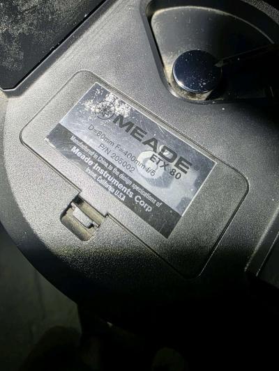 Meade EX80 - Thumbnail 3