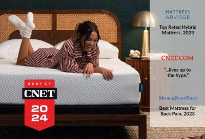 Leesa Legend 12 Inch Hybrid Queen Mattress - Thumbnail 1