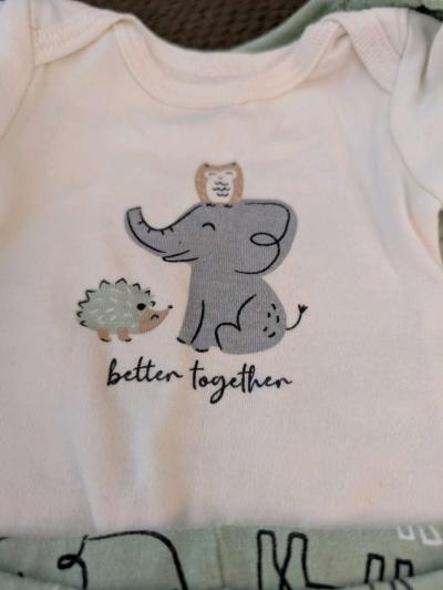 5 Piece infant elephant outfit - Thumbnail 3