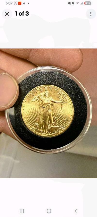 half oz gold coin - Thumbnail 1