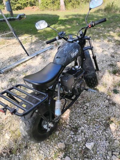 Coleman CT200EX Mini Bike   Black Color - Thumbnail 5