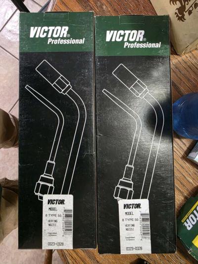 Victor Welding Handle cutting attachment  2 heating nozzles - Thumbnail 3