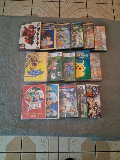 Lot Of 16 Anime English Dub DVDs - Thumbnail 1