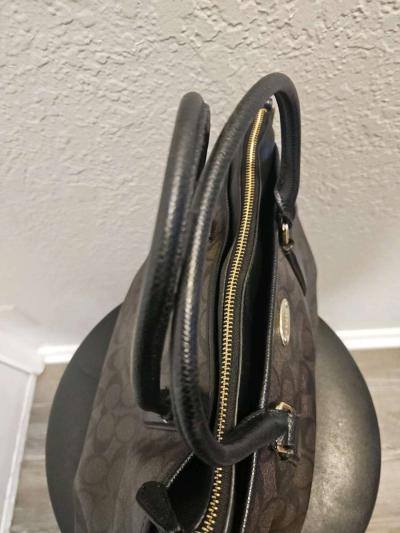 Authentic Coach Morgan Signature Satchel - Thumbnail 3