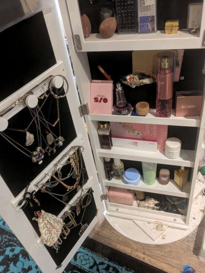 large jewelry collection mostly silver