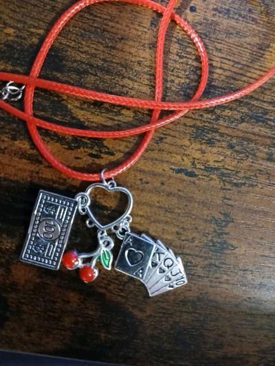 CasinoPoker Lucky Charms Stud Earrings and Necklace Set - Newport News, Virginia