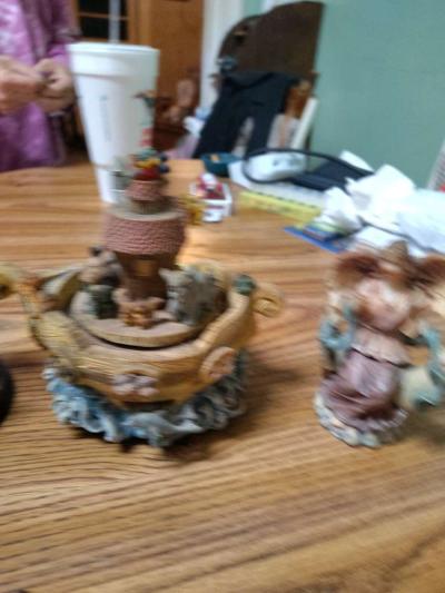 Ks collection 2angels and Noahs Ark music box - Thumbnail 3