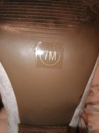 Arlo Peeptoe Suede Bootie with Fringe Accents size 7M - Thumbnail 4