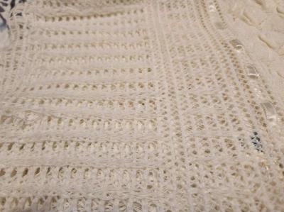 White baby blanket - Thumbnail 3