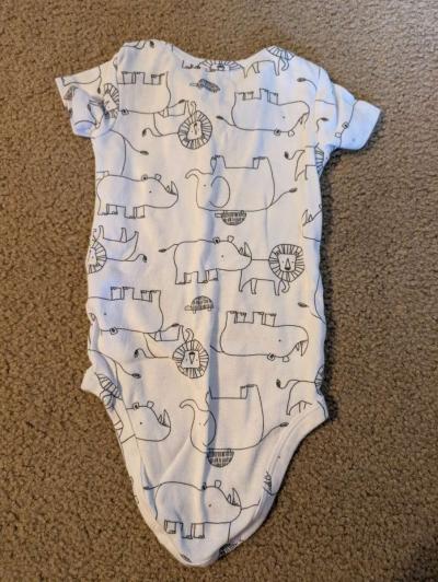 Animal outline onesie - Thumbnail 3