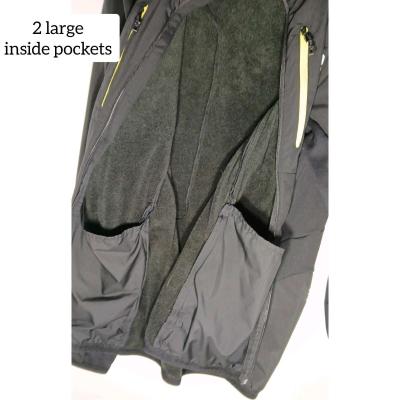 sports polo ralph lauren zip up jacket large black excelleni - Thumbnail 4