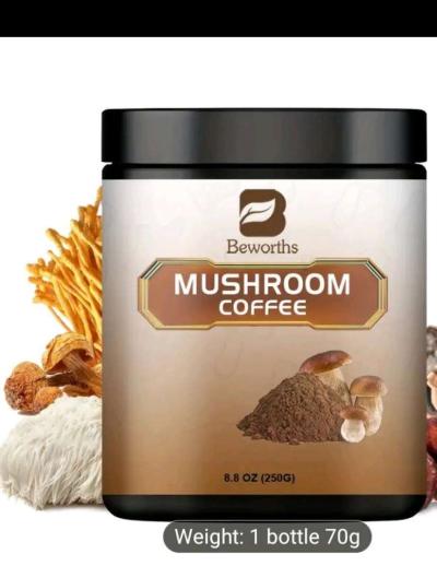 POWDER MUSHROOM COFFEE - Thumbnail 1