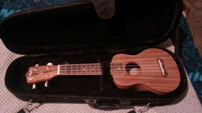 leolani ukulele zebrawood - Thumbnail 2