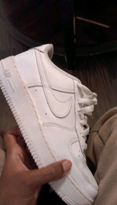 White Nike Air forces - Houston, Texas