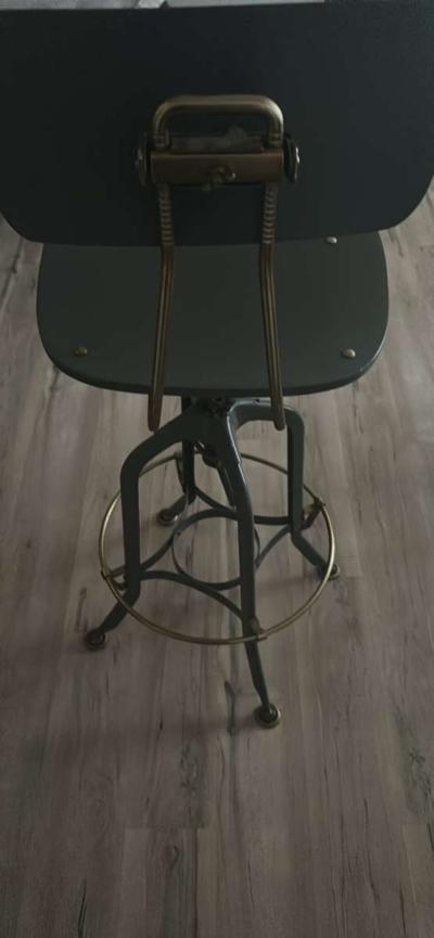 Restoration Hardware Vintage Bar Stools - Thumbnail 3
