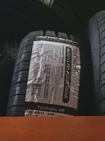 For Sale ROYAL BLACK 18565R14  86H Touring HP - Thumbnail 2