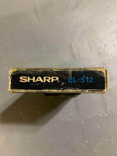 Vintage Open Box Sharp Scientific Calculator EL512 - Thumbnail 3
