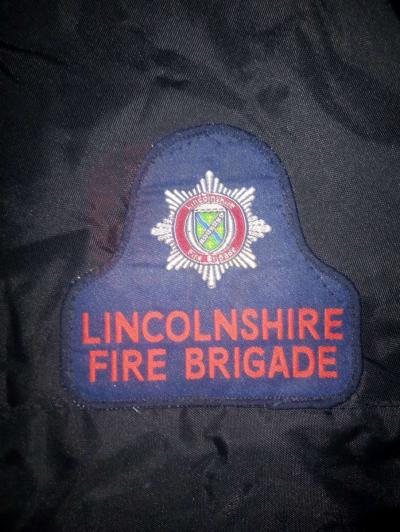 Vintage Hooded  Londonshire Fire Brigade Service  Jacket - Thumbnail 2