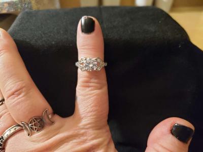 925 sterling silver ring - Thumbnail 2