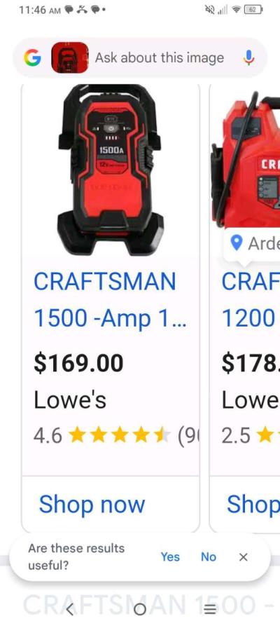 Craftsman jumpbox - Thumbnail 2