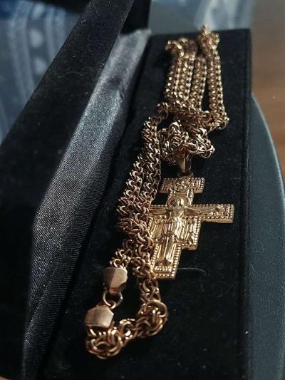 Byzantium rare unique handcrafted work 14K Yellow  Pure Gold - Thumbnail 5