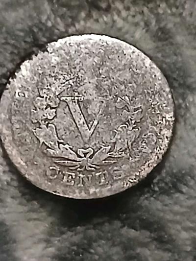 1883 Liberty V Nickel - Thumbnail 4