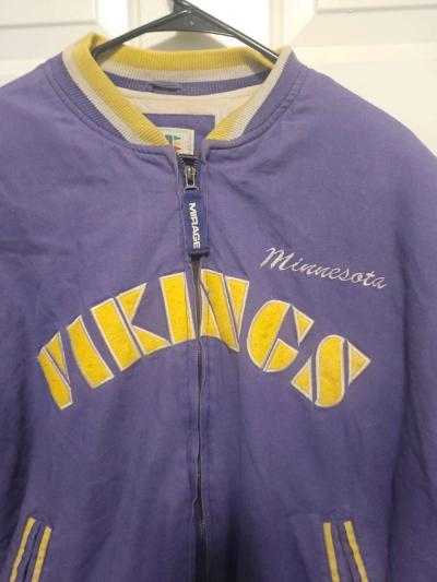 Rare Vintage Minnesota Vikings Jacket - Thumbnail 2