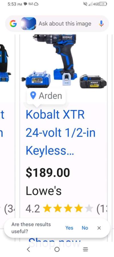 kolbolt drill with charger and batterys - Thumbnail 2