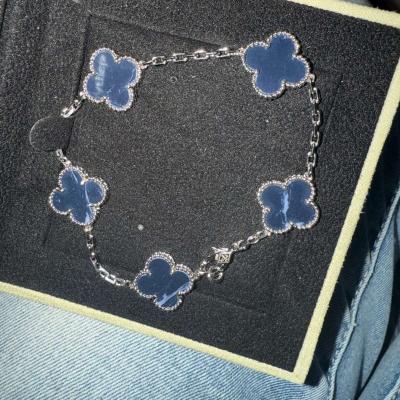 clover bracelet blue - Thumbnail 2