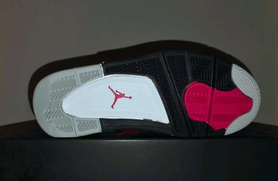 Air Jordan 4 Retro OG White Cement Youth Size 5 - Thumbnail 6