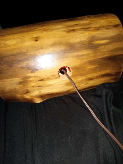 Aspen Wood Jewelry box with inner light - Thumbnail 3